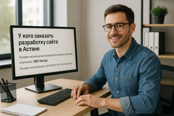 У кого заказать разработку сайта в Астане