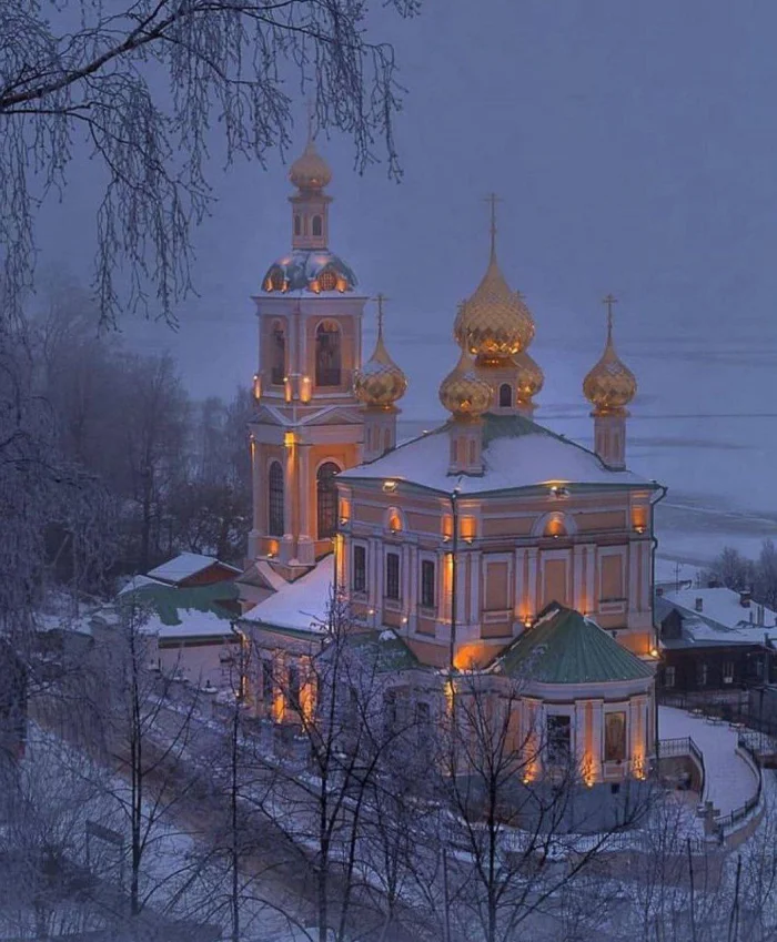 Зимний Плёс — русская сказка на берегу Волги