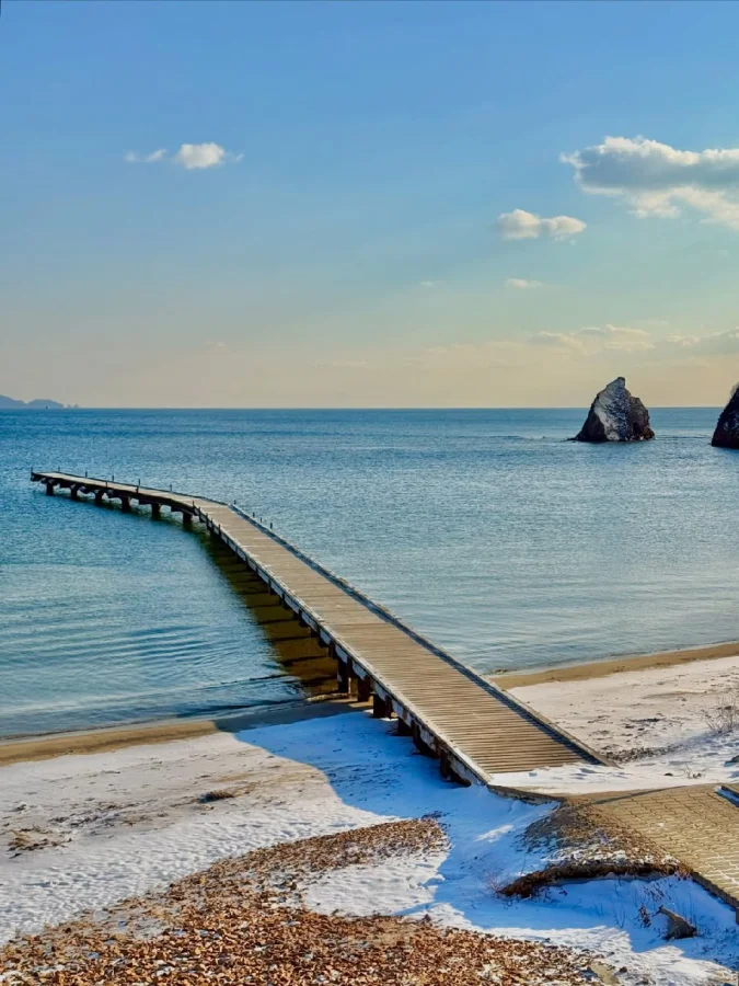 ❄️ Зимняя Песочница — пляж на грани двух сезонов