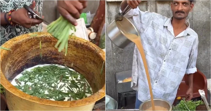 Индийский стрит-фуд: секрет приготовления чая за 15 рупий от местного жителя.