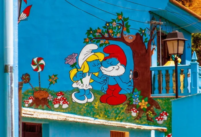 Хускар: полностью голубая деревня