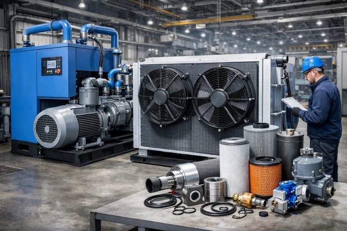 Оригинальные комплектующие для стабильной работы компрессорного оборудования