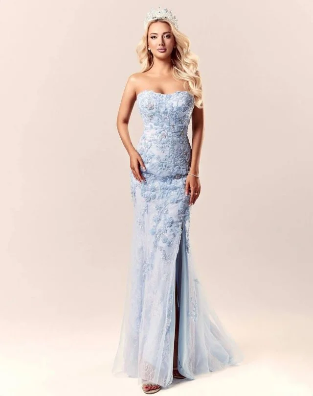 Россиянка Ксения Гнедина завоевала титул «Мисс Европа» на конкурсе в Бейруте