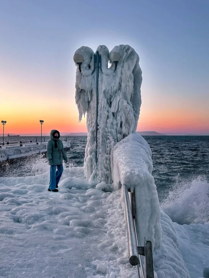 🧊 Ледяные ангелы Владивостока