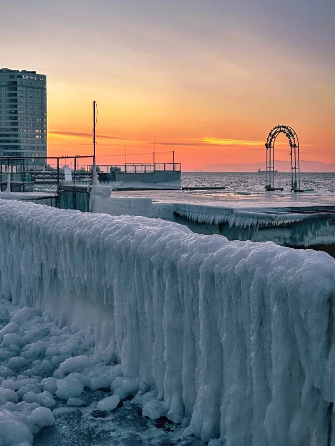 🧊 Ледяные ангелы Владивостока