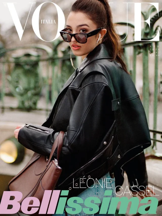 Леони Кассель украсила обложку итальянского Vogue