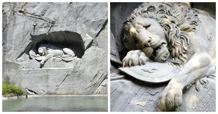 Люцернский лев: история обманутого художника