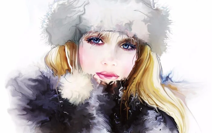 Нарисованные красотки