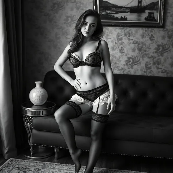 Прекрасные девушки в сексуальном белье