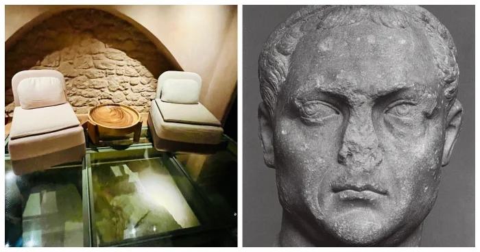 Афинский отель построен на руинах древней крепости прямо над стеной императора