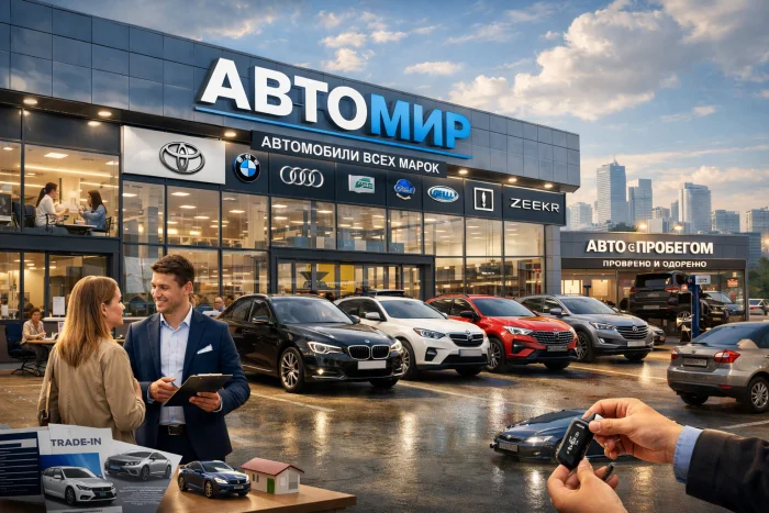 Автомир: автомобильный гипермаркет, где всё начинается с выбора