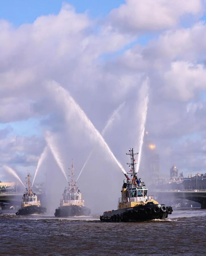 🛳 Фестиваль ледоколов в Санкт-Петербурге