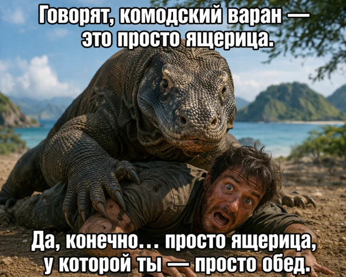 Комодский варан: чем опасен крупнейший ящер современности