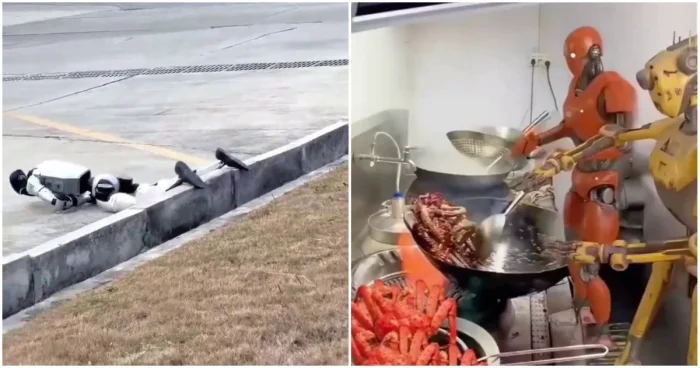 Приколы с роботами