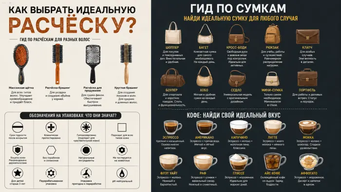 Инфографики, которые изменят взгляд на обычные вещи