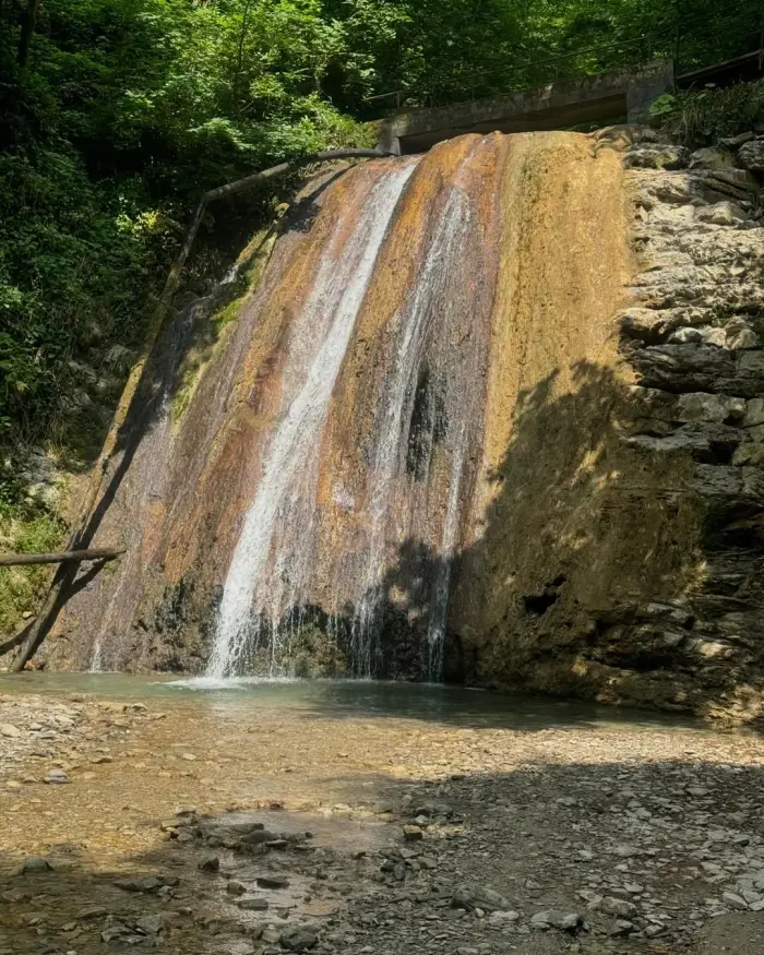 💦 33 водопада 🌿 Живописный каскад в ущелье Джегош