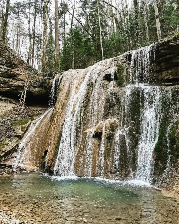 💦 Каверзинские водопады 🌿 Лесной каскад недалеко от Горячего Ключа