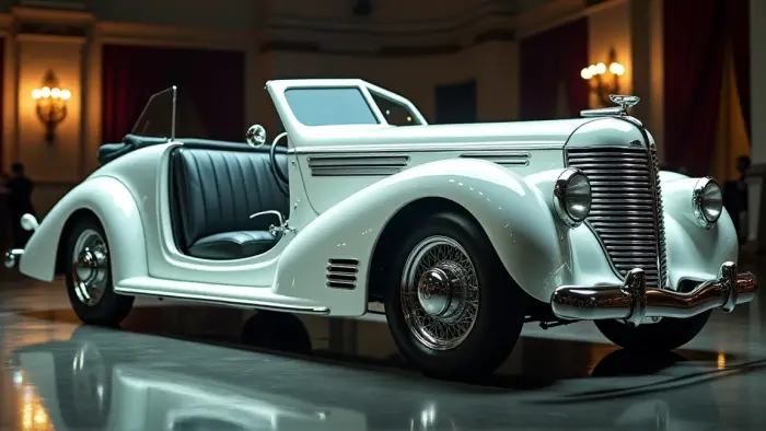 Невидимый автомобиль Pontiac Plexiglas 1939 года
