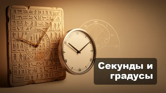 Почему в минуте 60 секунд, а в круге 360 градусов