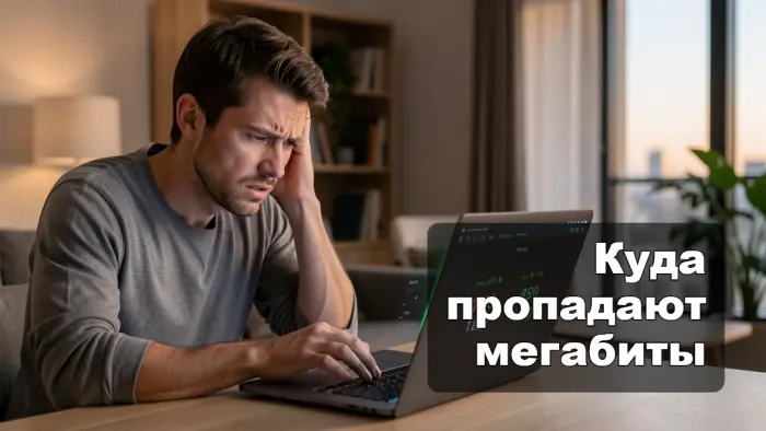Почему скорость интернета не совпадает с тарифом и кто виноват