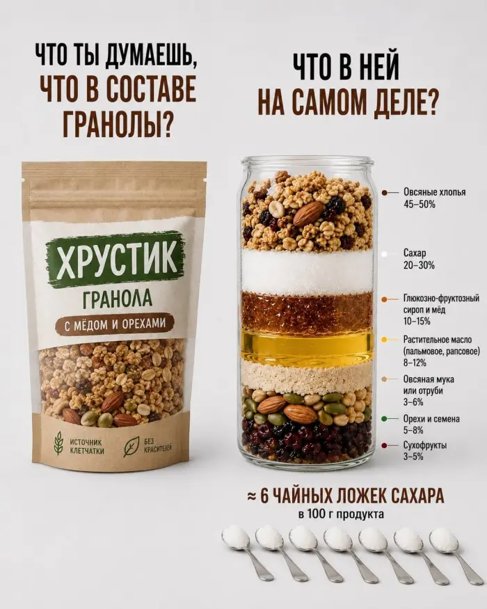Заглянули в состав? Вот из чего на самом деле сделаны привычные продукты