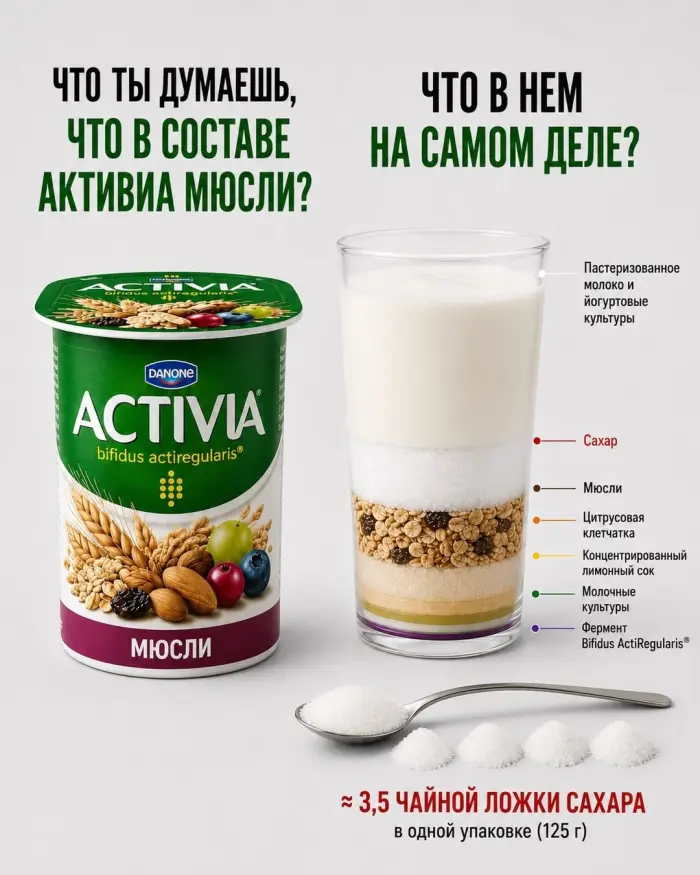 Заглянули в состав? Вот из чего на самом деле сделаны привычные продукты